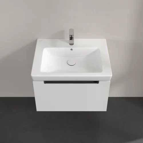 VILLEROY BOCH Subway 2.0 Vanity unit, 1 zásuvka, 637 x 420 x 454 mm, lesklá bílá #A68810DH, obrázek 4