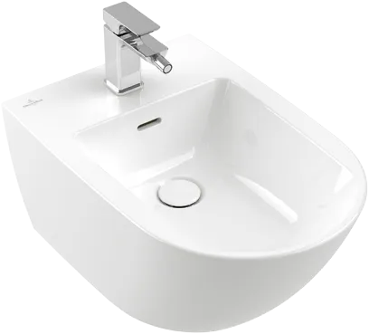 VILLEROY BOCH Bidet Antao, závěsný, 375 x 560 mm, bílý Alpine CeramicPlus #541100R1