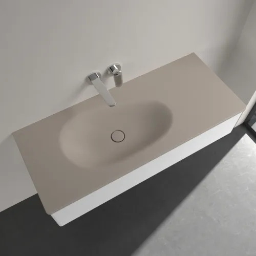 VILLEROY BOCH Umyvadlo na skříňku Antao, 1200 x 500 x 150 mm, Almond CeramicPlus, bez přepadu #4A77L3AM, obrázek 4