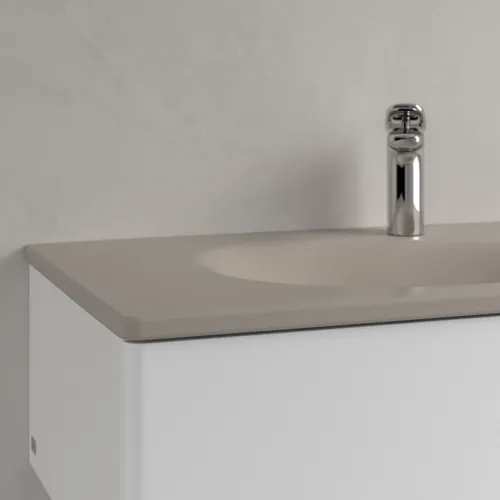 VILLEROY BOCH Umyvadlo na skříňku Antao, 800 x 500 x 150 mm, Almond CeramicPlus, se skrytým přepadem #4A7584AM, obrázek 6