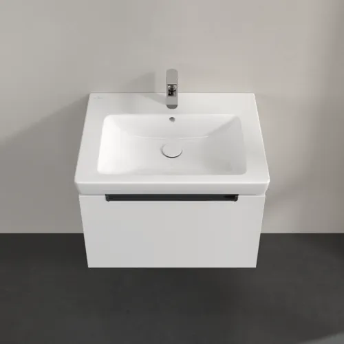 VILLEROY BOCH Subway 2.0 Vanity unit, 1 zásuvka, 637 x 420 x 454 mm, bílá matná #A68810MS, obrázek 4