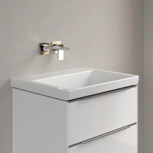 VILLEROY BOCH Umyvadlo Subway 3.0, 600 x 470 x 165 mm, bílé Alpine CeramicPlus, bez přepadu #4A7063R1, obrázek 2