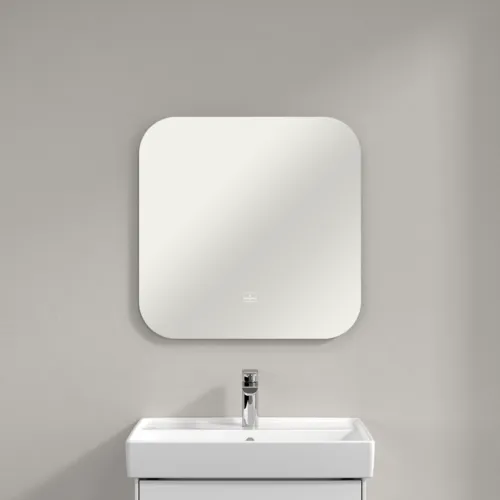 VILLEROY BOCH Více k vidění Zrcadlo Lite, s osvětlením, 600 x 600 x 24 mm #A4626000, obrázek 4