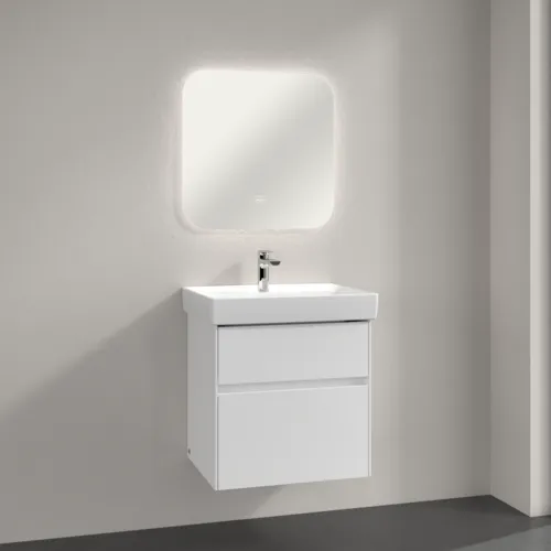 VILLEROY BOCH Více k vidění Zrcadlo Lite, s osvětlením, 600 x 600 x 24 mm #A4626000, obrázek 5