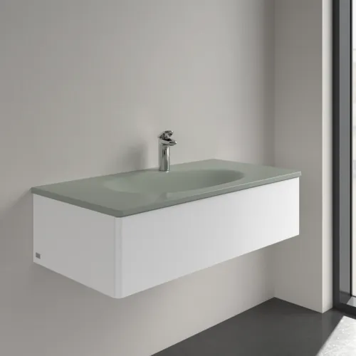 VILLEROY BOCH Umyvadlo na skříňku Antao, 1000 x 500 x 150 mm, Morning Green CeramicPlus, bez přepadu #4A76A2R8, obrázek 2
