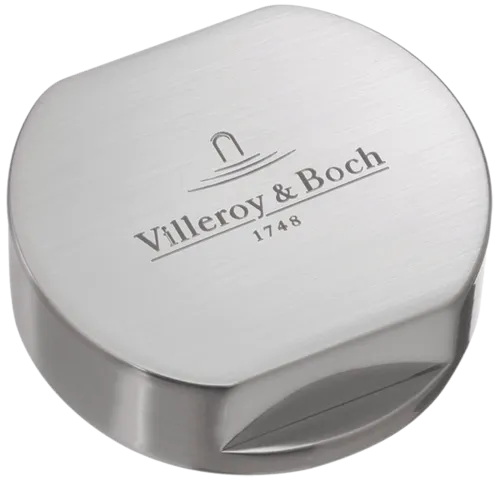 VILLEROY BOCH Příslušenství Krycí víčko pro jednoduchou otočnou rukojeť, z mosazi #940526L7