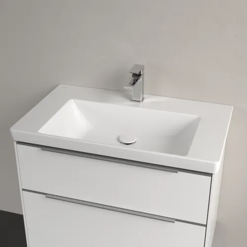 VILLEROY BOCH Skříňkové umyvadlo Subway 3.0, 800 x 470 x 165 mm, bílé Alpine CeramicPlus, bez přepadu #4A7081R1, obrázek 3