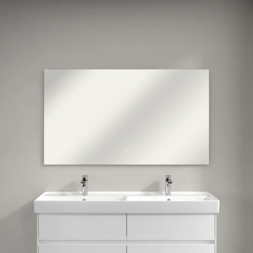 VILLEROY BOCH Více k vidění Zrcadlo Lite, s osvětlením, 1300 x 750 x 24 mm #A4591300, obrázek 4