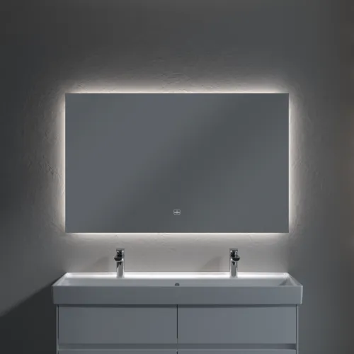 VILLEROY BOCH Více k vidění Zrcadlo Lite, s osvětlením, 1200 x 750 x 24 mm #A4591200, obrázek 7