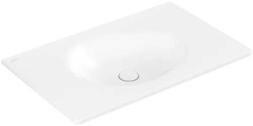 VILLEROY BOCH Umyvadlo na skříňku Antao, 800 x 500 x 150 mm, Stone White CeramicPlus, bez přepadu #4A7583RW