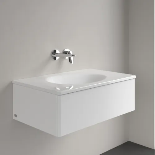 VILLEROY BOCH Umyvadlo na skříňku Antao, 800 x 500 x 150 mm, bílá Alpine CeramicPlus, bez přepadu #4A7583R1, obrázek 2