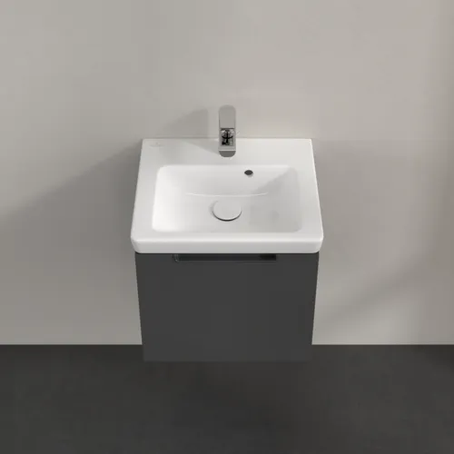 VILLEROY BOCH Subway 2.0 Vanity unit, 1 zásuvka, 440 x 420 x 352 mm, lesklá šedá #A68410FP, obrázek 4