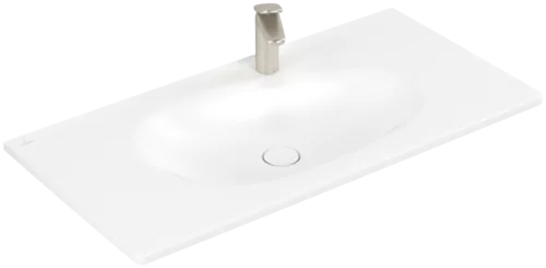 VILLEROY BOCH Umyvadlo na skříňku Antao, 1000 x 500 x 150 mm, Stone White CeramicPlus, se skrytým přepadem #4A76ABRW