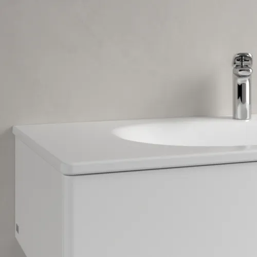 VILLEROY BOCH Umyvadlo na skříňku Antao, 1000 x 500 x 150 mm, Stone White CeramicPlus, se skrytým přepadem #4A76ABRW, obrázek 6