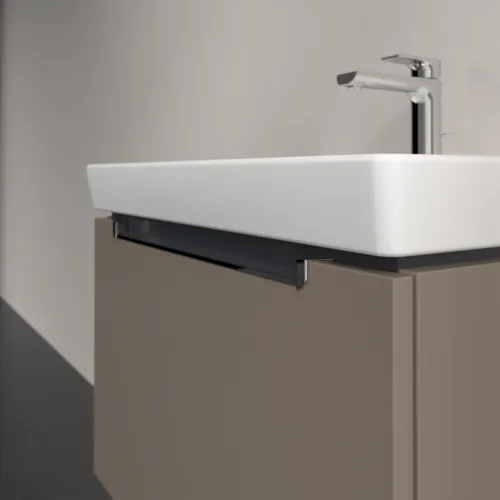 VILLEROY BOCH Subway 2.0 Vanity unit, 1 zásuvka, 637 x 420 x 454 mm, Truffle Grey #A68810VG, obrázek 5