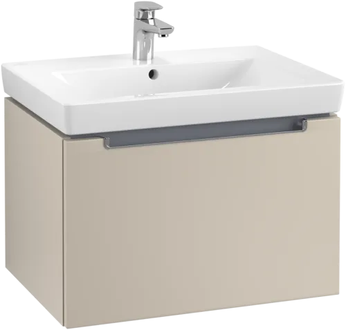 VILLEROY BOCH Subway 2.0 Vanity unit, 1 zásuvka, 637 x 420 x 454 mm, Soft Grey #A68810VK, obrázek 1