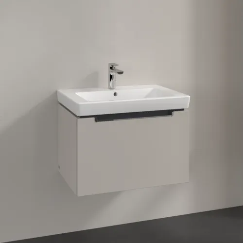 VILLEROY BOCH Subway 2.0 Vanity unit, 1 zásuvka, 637 x 420 x 454 mm, Soft Grey #A68810VK, obrázek 2