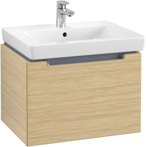 VILLEROY BOCH Subway 2.0 Vanity unit, 1 zásuvka, 587 x 420 x 454 mm, dub severský #A68710VJ, obrázek 1