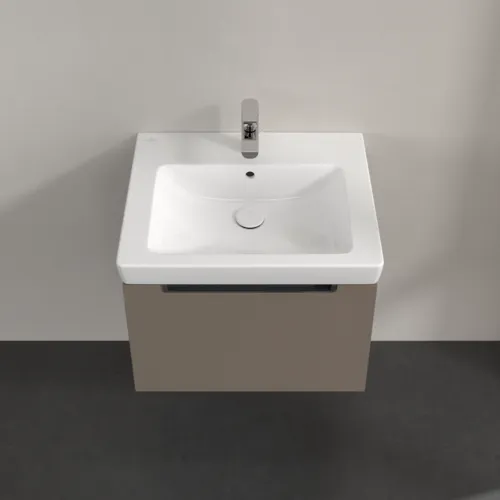VILLEROY BOCH Subway 2.0 Vanity unit, 1 zásuvka, 587 x 420 x 454 mm, Truffle Grey #A68710VG, obrázek 4