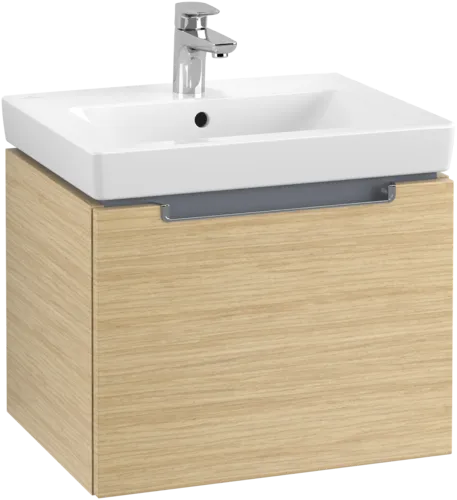 VILLEROY BOCH Subway 2.0 Vanity unit, 1 zásuvka, 537 x 420 x 423 mm, dub severský #A68610VJ, obrázek 1
