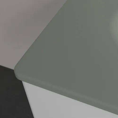 VILLEROY BOCH Umyvadlo na skříňku Antao, 800 x 500 x 150 mm, Morning Green CeramicPlus, bez přepadu #4A7581R8, obrázek 5