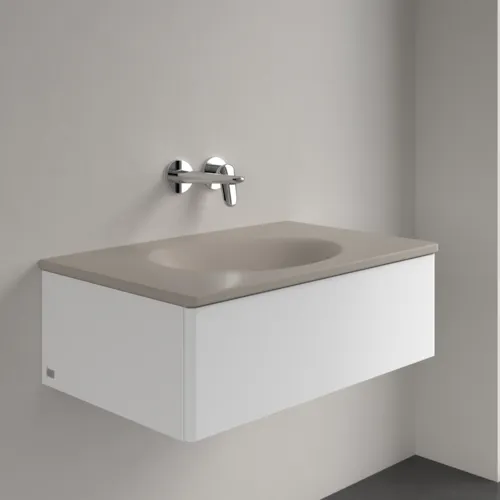 VILLEROY BOCH Umyvadlo na skříňku Antao, 800 x 500 x 150 mm, Almond CeramicPlus, bez přepadu #4A7583AM, obrázek 2