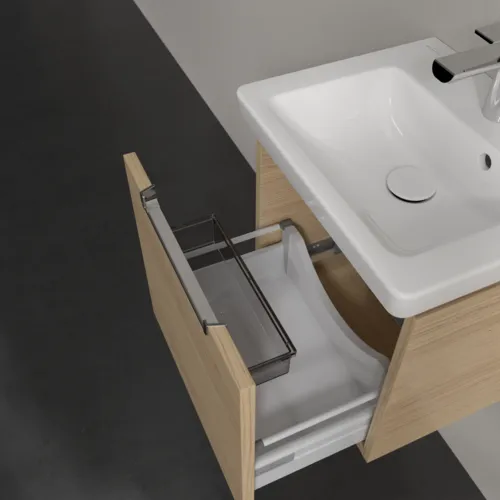 VILLEROY BOCH Subway 2.0 Vanity unit, 1 zásuvka, 440 x 420 x 352 mm, dub severský #A68410VJ, obrázek 6