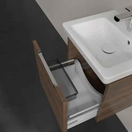 VILLEROY BOCH Subway 2.0 Vanity unit, 1 zásuvka, 440 x 420 x 352 mm, dub Arizona #A68410VH, obrázek 6