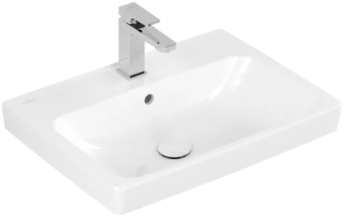 VILLEROY BOCH Umyvadlo Architectura, 600 x 445 x 165 mm, bílá Alpine CeramicPlus, s přepadem #4A8760R1