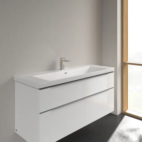 VILLEROY BOCH Umyvadlo Subway 3.0, 1300 x 475 x 170 mm, Stone White CeramicPlus, s přepadem #4A70D5RW, obrázek 2
