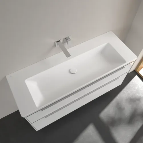 VILLEROY BOCH Umyvadlo na skříňku Subway 3.0, 1300 x 475 x 170 mm, Stone White CeramicPlus, bez přepadu #4A70D3RW, obrázek 4