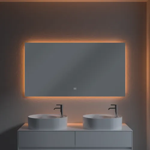 VILLEROY BOCH Více k vidění Zrcadlo Lite, s osvětlením, 1400 x 750 x 24 mm #A4591400, obrázek 8