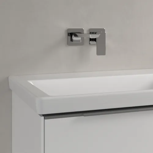 VILLEROY BOCH Skříňkové dvojumyvadlo Subway 3.0, 1300 x 475 x 165 mm, bílá Alpine CeramicPlus, bez přepadu #4A71D3R1, obrázek 6