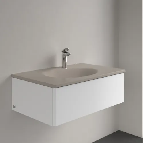 VILLEROY BOCH Umyvadlo na skříňku Antao, 800 x 500 x 150 mm, Almond CeramicPlus, bez přepadu #4A7581AM, obrázek 2