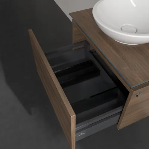 VILLEROY BOCH Legato toaletní skříňka, 1 zásuvka, 600 x 380 x 500 mm, Arizona Oak / Arizona Oak #B56700VH, obrázek 6