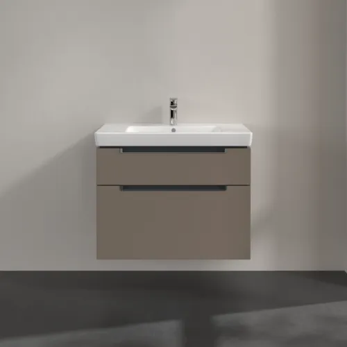 VILLEROY BOCH Subway 2.0 Vanity unit, 2 výsuvy, 787 x 590 x 449 mm, Truffle Grey #A91410VG, obrázek 3
