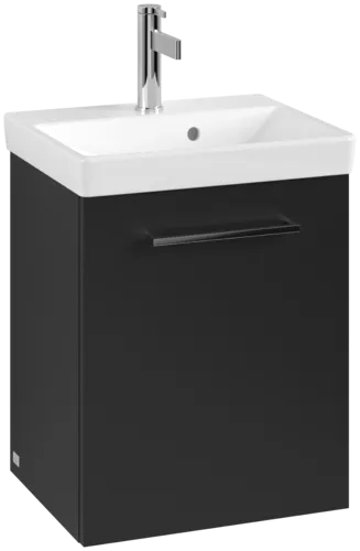 VILLEROY BOCH Avento toaletní skříňka, 1 dveře, 426 x 514 x 384 mm, Volcano Black #A88701VL