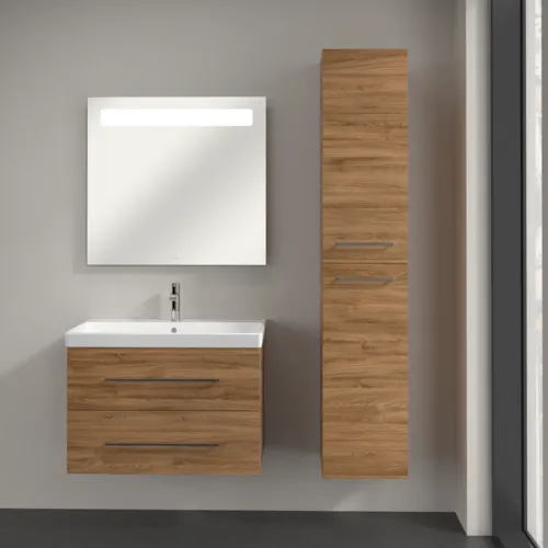 VILLEROY BOCH Vysoká skříň Avento, 2 dveře, 346 x 1760 x 404 mm, dub Kansas #A89401RH, obrázek 3