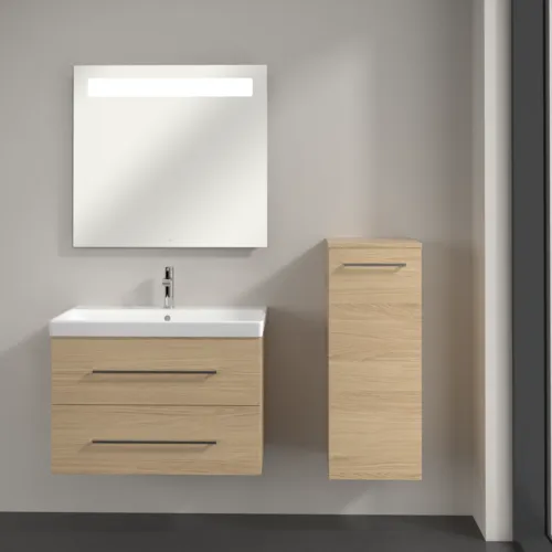VILLEROY BOCH Boční skříňka Avento, 1 dveře, 347 x 888 x 405 mm, dub severský #A89501VJ, obrázek 3