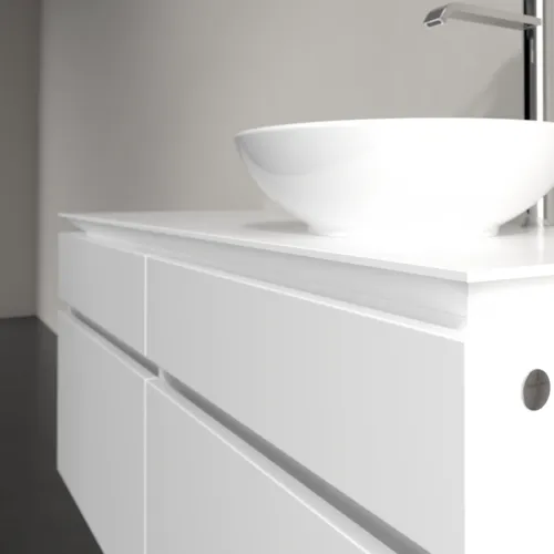 VILLEROY BOCH Legato toaletní skříňka, 4 výsuvy, 1200 x 550 x 500 mm, bílá matná / bílá matná #B58200MS, obrázek 5