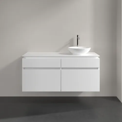 VILLEROY BOCH Legato toaletní skříňka, 4 výsuvy, 1200 x 550 x 500 mm, bílá matná / bílá matná #B58200MS, obrázek 3