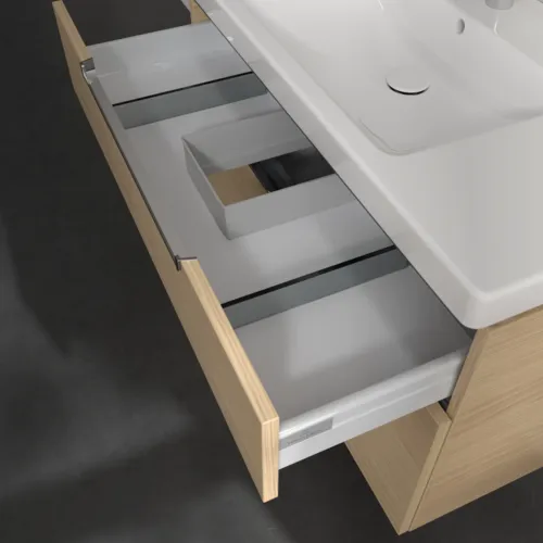 VILLEROY BOCH Subway 2.0 Vanity unit, 2 výsuvy, 987 x 590 x 449 mm, dub severský #A91510VJ, obrázek 7