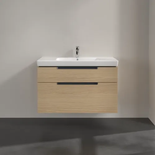 VILLEROY BOCH Subway 2.0 Vanity unit, 2 výsuvy, 987 x 590 x 449 mm, dub severský #A91510VJ, obrázek 3
