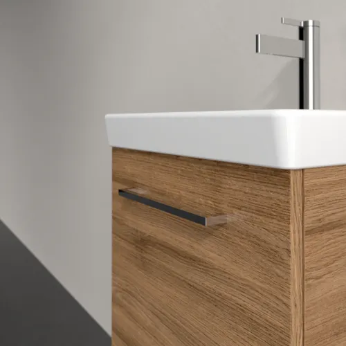 VILLEROY BOCH Avento toaletní skříňka, 1 dvířka, 426 x 514 x 384 mm, dub Kansas #A88701RH, obrázek 9