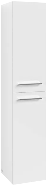 VILLEROY BOCH Vysoká skříňka Avento, 2 dveře, 346 x 1760 x 404 mm, lesklá bílá #A89401VE