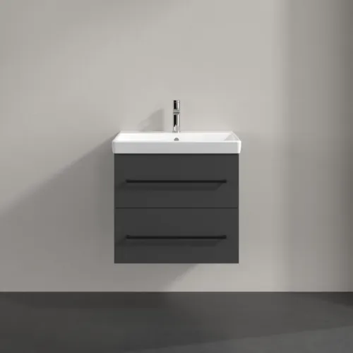 VILLEROY BOCH Avento toaletní skříňka, 2 výsuvy, 576 x 514 x 484 mm, grafitová barva #A88910VR, obrázek 3