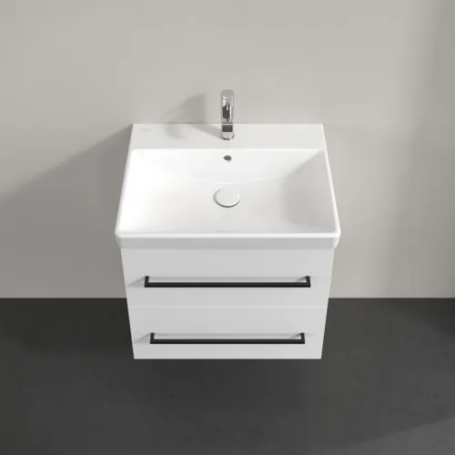 VILLEROY BOCH Avento toaletní skříňka, 2 výsuvy, 576 x 514 x 484 mm, lesklá bílá #A88910VE, obrázek 4