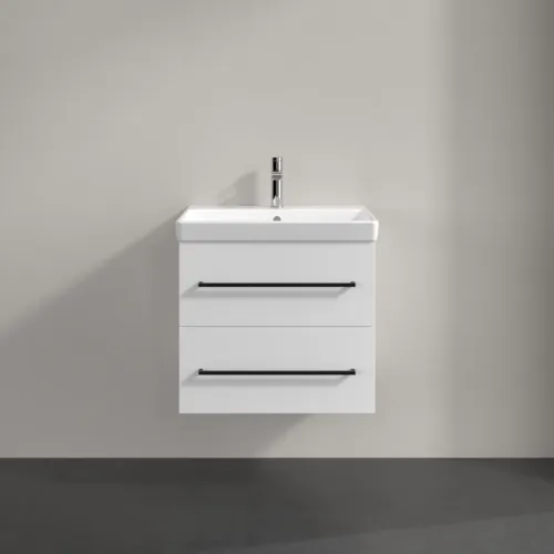 VILLEROY BOCH Avento toaletní skříňka, 2 výsuvy, 576 x 514 x 484 mm, lesklá bílá #A88910VE, obrázek 3