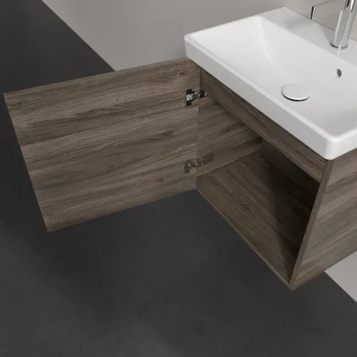 VILLEROY BOCH Avento toaletní skříňka, 1 dvířka, 526 x 514 x 384 mm, Kamenný dub #A88810RK, obrázek 6