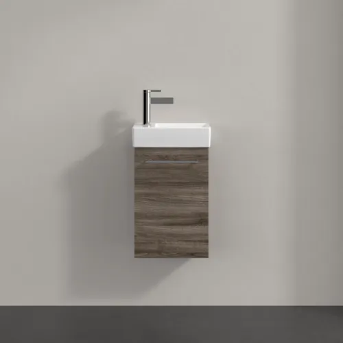 VILLEROY BOCH Avento toaletní skříňka, 1 dvířka, 340 x 514 x 234 mm, dub kamenný #A87601RK, obrázek 4